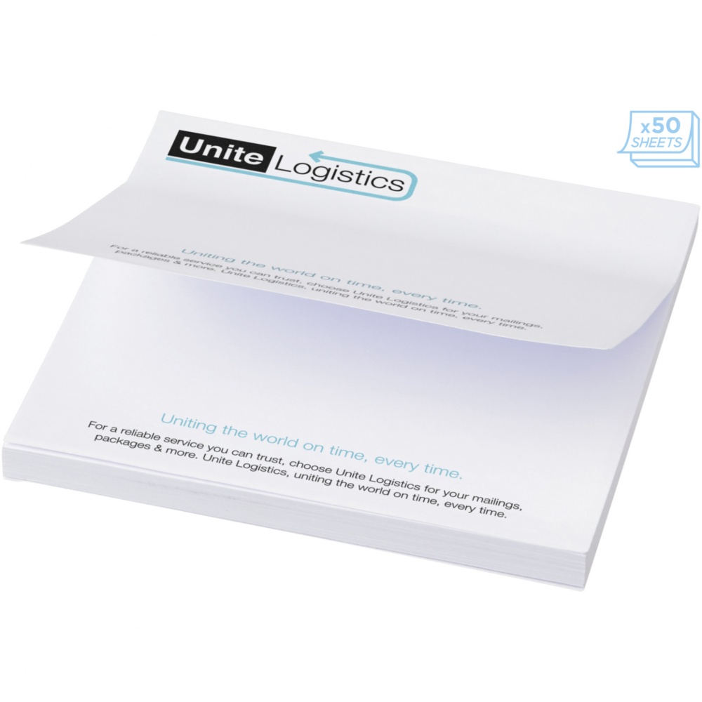 Logotrade corporate gift picture of: Sticky-Mate® large square sticky notes 100x100mm