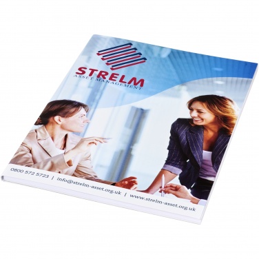 Logo trade business gift photo of: Desk-Mate® A5 notepad wrap over cover