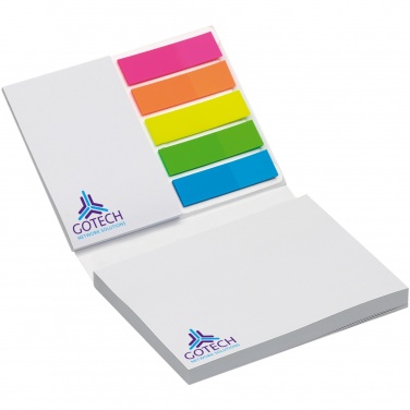 Logotrade promotional giveaway picture of: Combi notes marker set soft cover