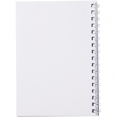 Logo trade promotional merchandise photo of: Desk-Mate® spiral A6 notebook PP cover