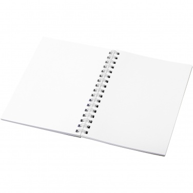 Logo trade business gift photo of: Desk-Mate® spiral A6 notebook PP cover