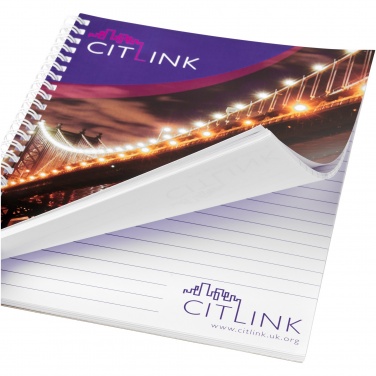 Logo trade corporate gift photo of: Desk-Mate® spiral A4 notebook