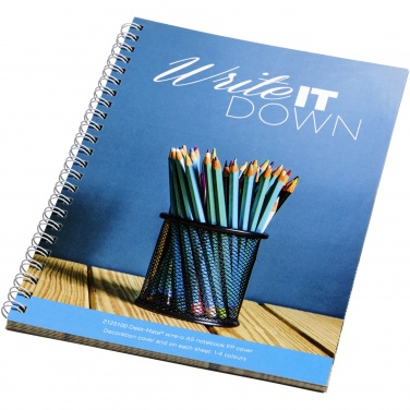 Logotrade business gifts photo of: Desk-Mate® A5 spiral notebook