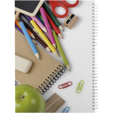 Logo trade corporate gift photo of: Wire-o A4 notebook hard cover