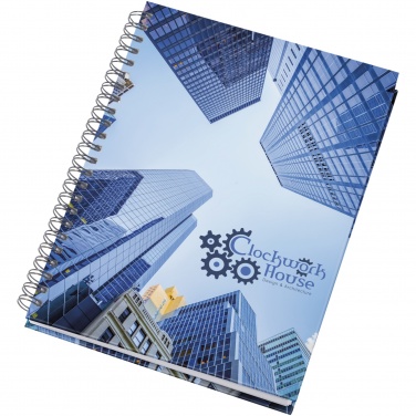 Logotrade promotional items photo of: Wire-o A5 notebook hard cover
