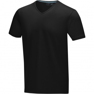 Logotrade advertising products photo of: Kawartha short sleeve men's organic V-neck t-shirt