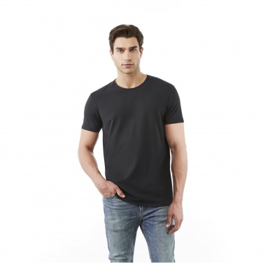 Logo trade promotional gifts picture of: Balfour short sleeve men's organic t-shirt