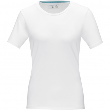 Logo trade advertising products image of: Balfour short sleeve women's organic t-shirt