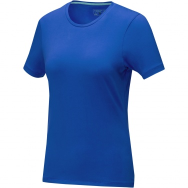 Logo trade corporate gifts image of: Balfour short sleeve women's organic t-shirt