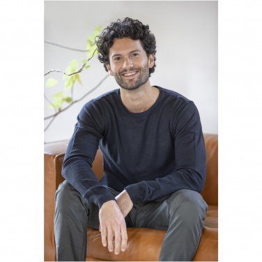Logo trade corporate gift photo of: Merrit men's crewneck pullover