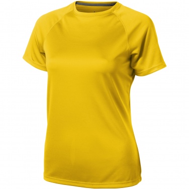 Logo trade advertising products image of: Niagara short sleeve women's cool fit t-shirt