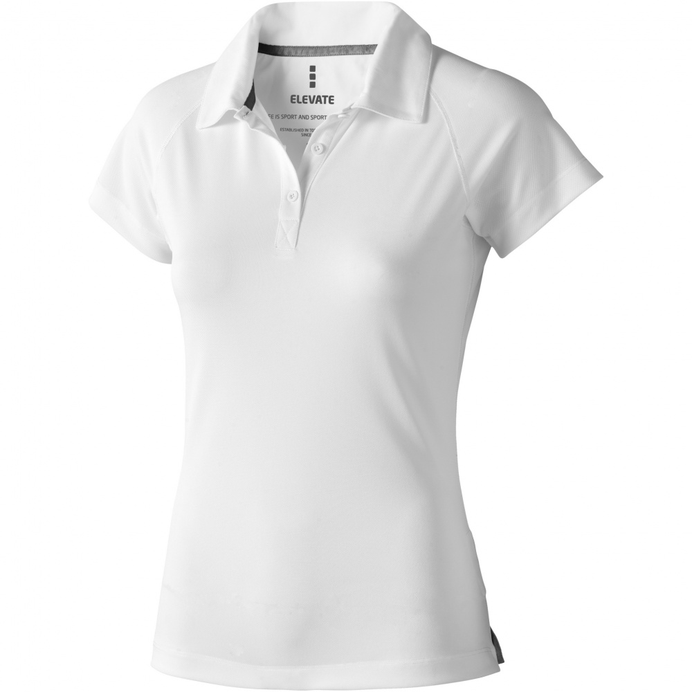 Logo trade promotional gift photo of: Ottawa short sleeve women's cool fit polo