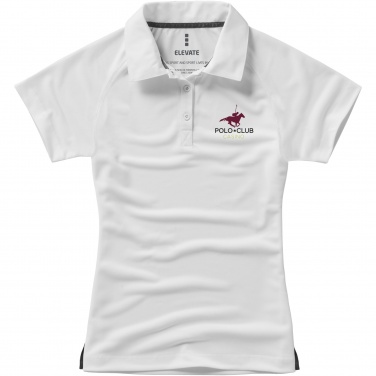 Logo trade promotional products image of: Ottawa short sleeve women's cool fit polo