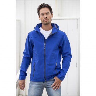 Logo trade corporate gifts image of: Langley men's softshell jacket