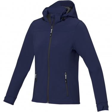 Logo trade promotional giveaways picture of: Langley women's softshell jacket