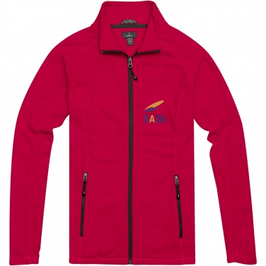 Logo trade advertising products image of: Rixford women's full zip fleece jacket