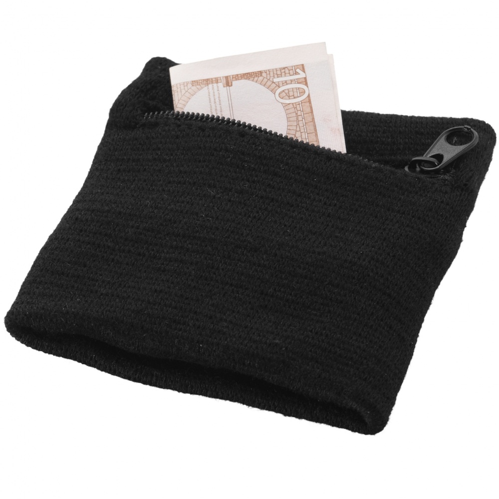 Logotrade advertising products photo of: Brisky performance wristband with zippered pocket