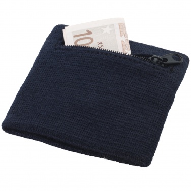 Logo trade promotional giveaways picture of: Brisky performance wristband with zippered pocket