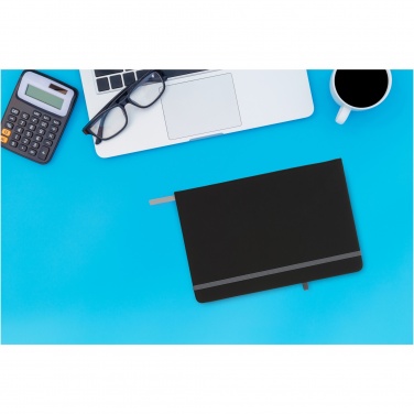 Logotrade promotional giveaway image of: Noir medium notebook