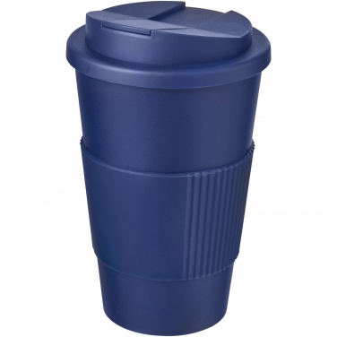 Logo trade corporate gifts picture of: Americano® 350 ml tumbler with grip & spill-proof lid