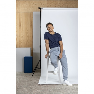 Logo trade advertising products image of: Azurite short sleeve men’s organic t-shirt