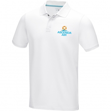 Logo trade promotional product photo of: Graphite short sleeve men’s organic polo