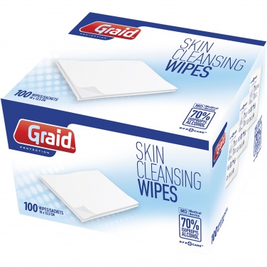 Logo trade promotional merchandise picture of: Elisabeth cleansing wipes