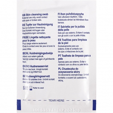 Logotrade promotional giveaway image of: Elisabeth cleansing wipes