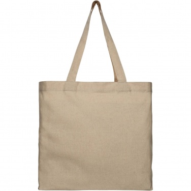 Logotrade promotional gift image of: Pheebs 210 g/m² recycled gusset tote bag 13L