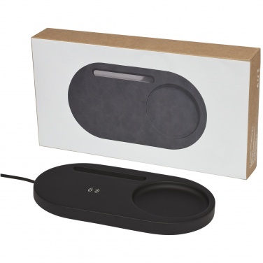 Logotrade promotional merchandise image of: Klip 5W wireless charging desk organizer