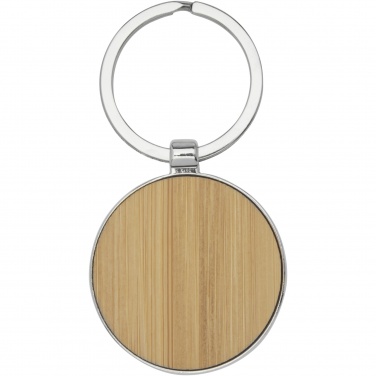 Logotrade promotional items photo of: Nino bamboo round keychain