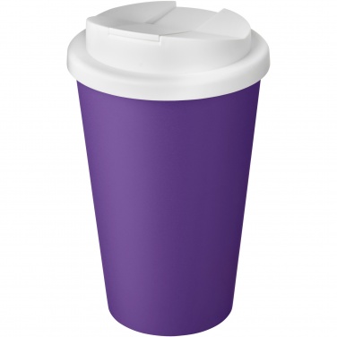 Logotrade promotional merchandise photo of: Americano® Eco 350 ml recycled tumbler with spill-proof lid