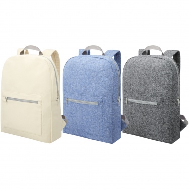 Logotrade business gifts photo of: Pheebs 450 g/m² recycled cotton and polyester backpack 10L