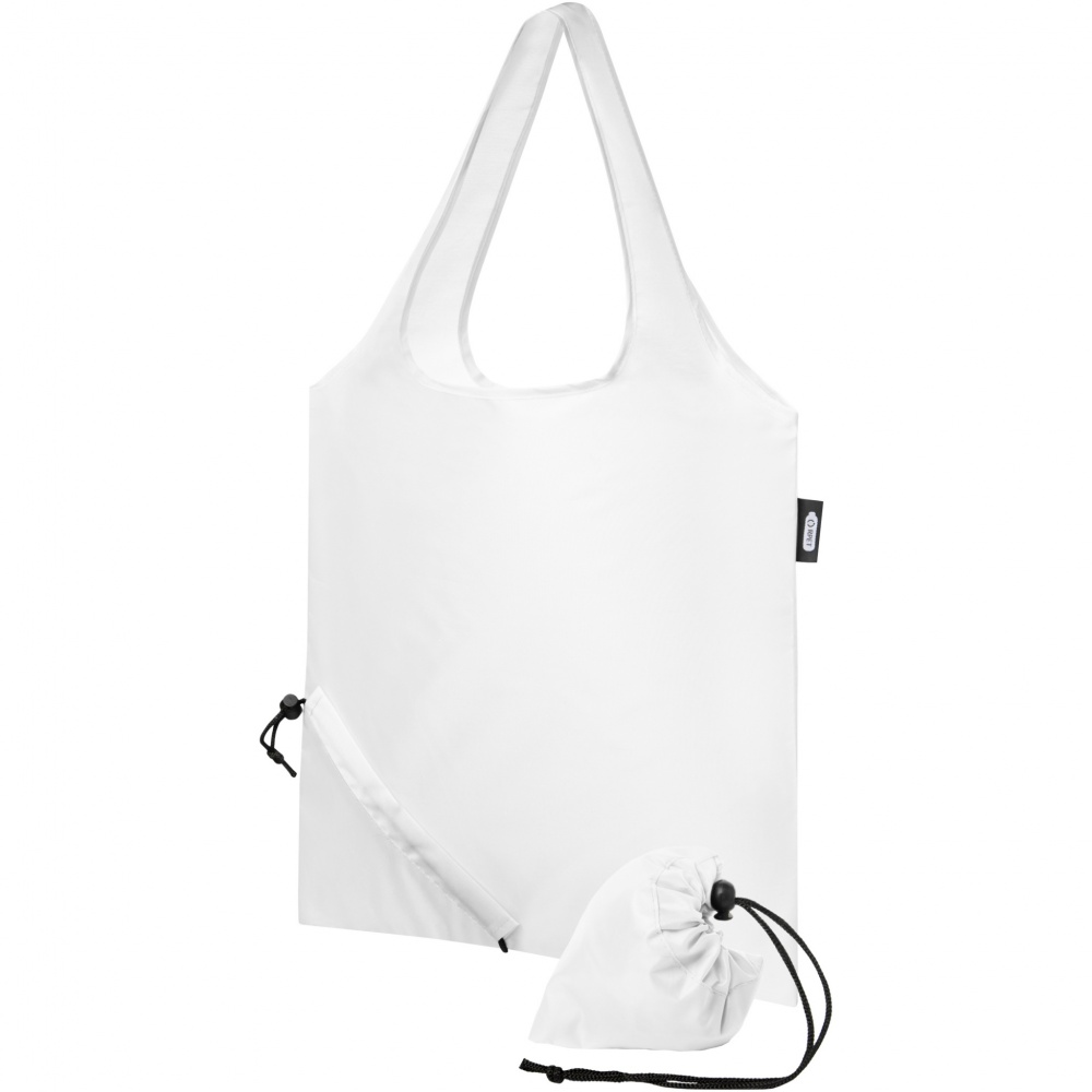 Logo trade promotional items image of: Sabia RPET foldable tote bag 7L