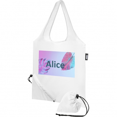 Logo trade promotional gift photo of: Sabia RPET foldable tote bag 7L