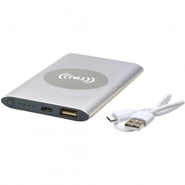 Logotrade promotional gift picture of: Juice 4000mAh wireless power bank 