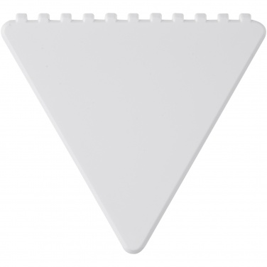 Logo trade corporate gifts image of: Frosty triangular recycled plastic ice scraper