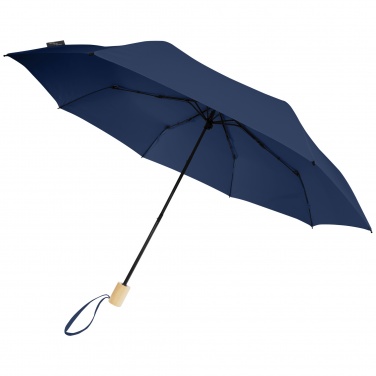 Logotrade promotional products photo of: Birgit 21'' foldable windproof recycled PET umbrella