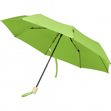 Logotrade promotional product picture of: Birgit 21'' foldable windproof recycled PET umbrella
