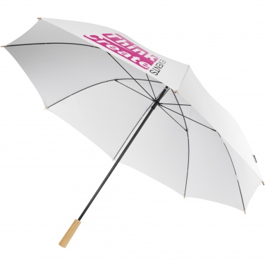 Logo trade promotional items picture of: Romee 30'' windproof recycled PET golf umbrella