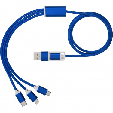 Logo trade promotional items image of: Versatile 5-in-1 charging cable