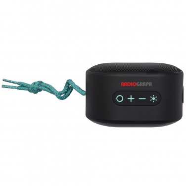 Logo trade promotional gifts picture of: Move IPX6 outdoor speaker with RGB mood light