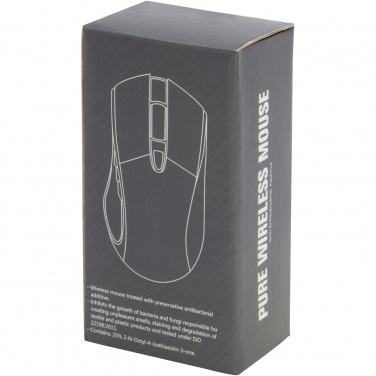 Logotrade business gift image of: Pure wireless mouse with antibacterial additive