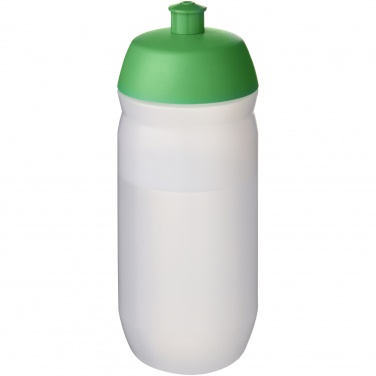 Logotrade promotional product picture of: HydroFlex™ Clear 500 ml squeezy sport bottle