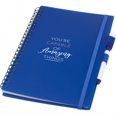 Logo trade promotional items picture of: Pebbles reference reusable notebook