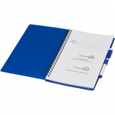 Logo trade advertising product photo of: Pebbles reference reusable notebook