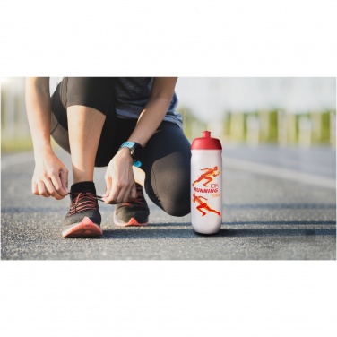 Logo trade promotional merchandise image of: HydroFlex™ Clear 750 ml squeezy sport bottle