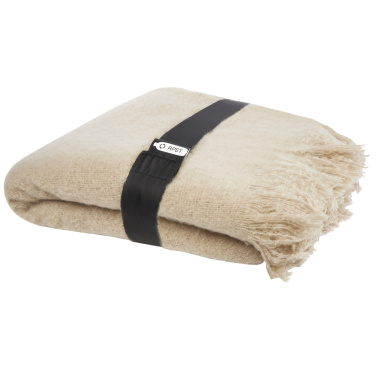 Logo trade promotional item photo of: Ivy GRS certified RPET blanket