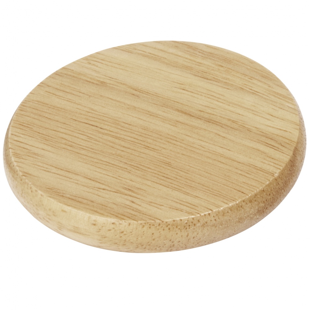 Logo trade promotional item photo of: Scoll wooden coaster with bottle opener