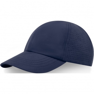 Logo trade promotional gifts picture of: Mica 6 panel GRS recycled cool fit cap